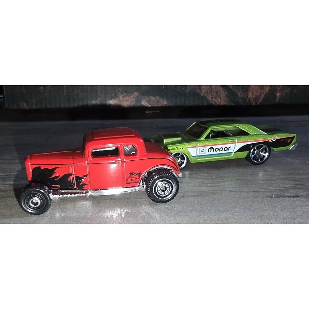 Ford Coupe & Dodge Dart Classics Hot Wheels Loose Pair Diecast Cars hw